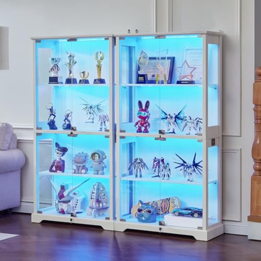 Farmhouse Glass Display Cabine - огляд і ціна Glass Cabinet Display