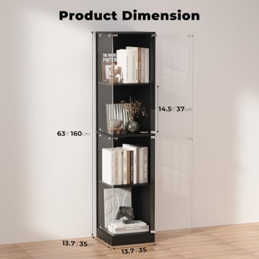 Corner display cabinet with gl - огляд і ціна Glass Cabinet Display