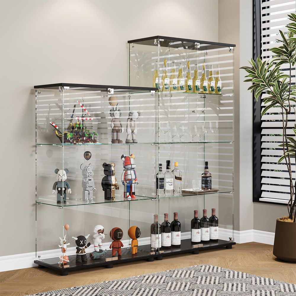 Display Cabinet with 4Shelf Do - огляд і ціна Glass Cabinet Display
