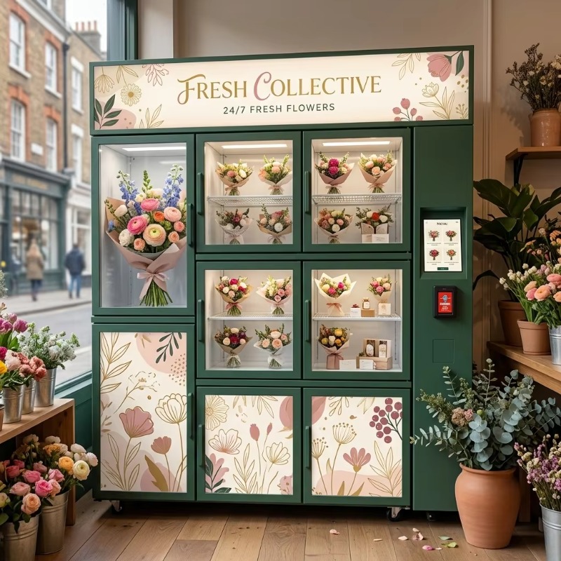 Flower Vending Machine Credit  - огляд і ціна Bill Acceptor Vending