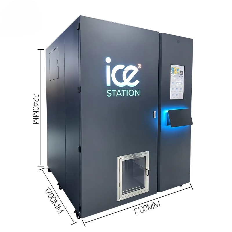 High Capacity 450kg Bagged Ice - огляд і ціна Bill Acceptor Vending