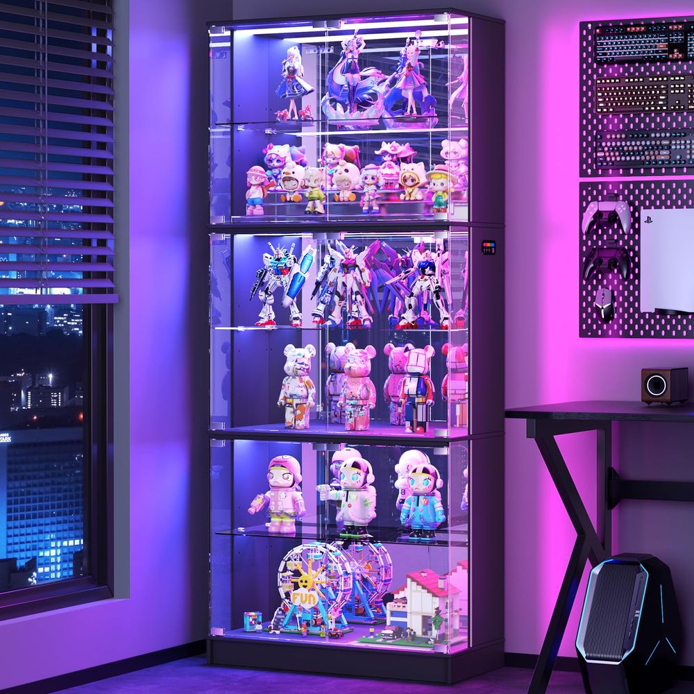 Display Cabinet with Glass Doo - огляд і ціна Glass Cabinet Display