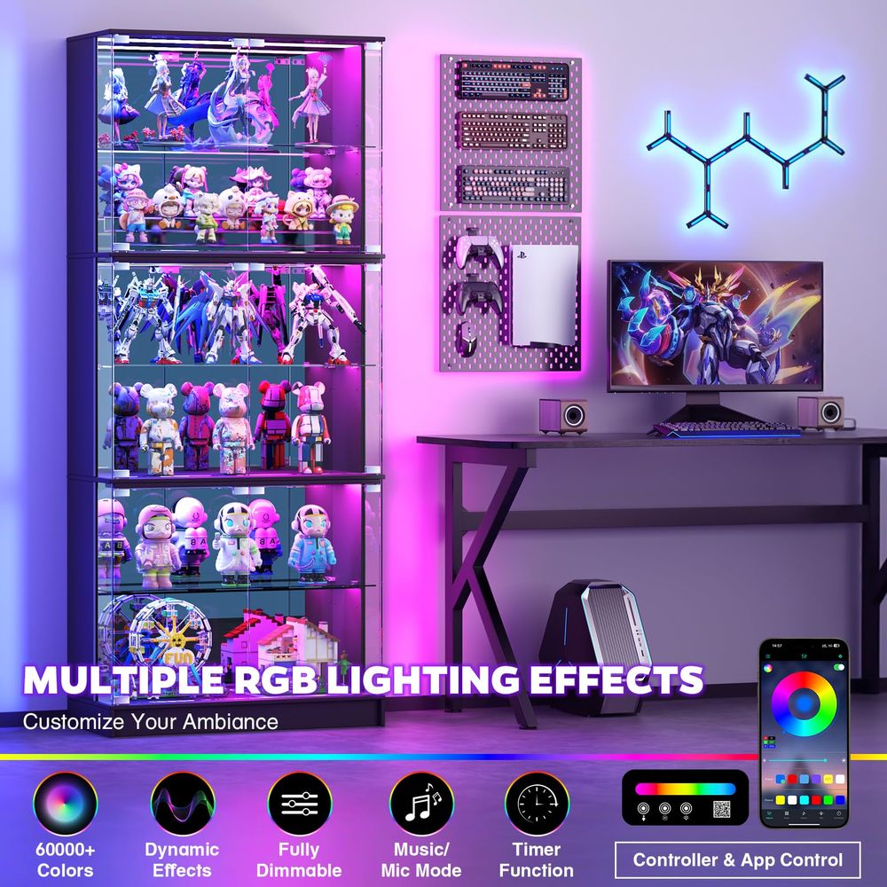 Display Cabinet with Glass Doo - огляд і ціна Glass Cabinet Display