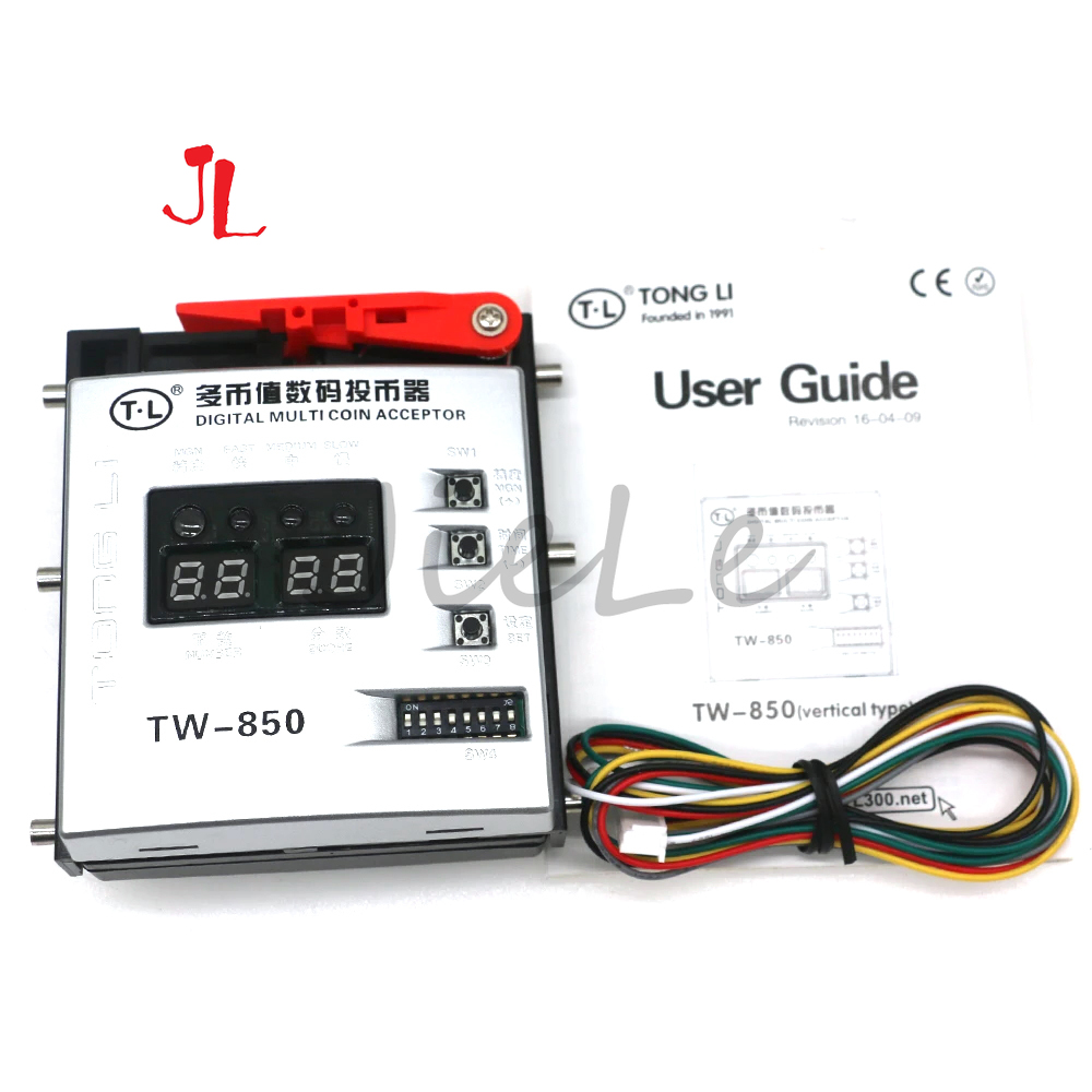 TL TW-850 Multi Coin Acceptor, - огляд і ціна Arcade And Vending
