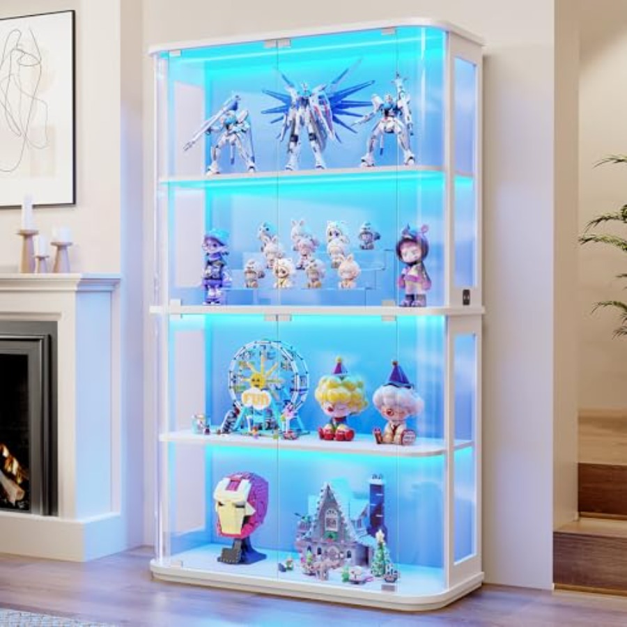 Rounded display cabinet for re - огляд і ціна Glass Cabinet Display