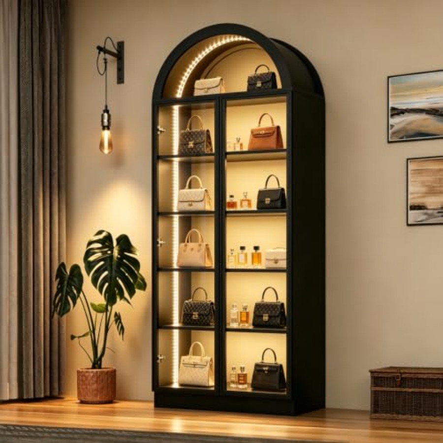 Arch display cabinet for livin - огляд і ціна Glass Cabinet Display